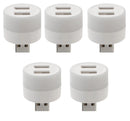 HUB USB Compacto com 2 Portas e LED | Multiplicador USB para Notebook e Carregador Tangorila