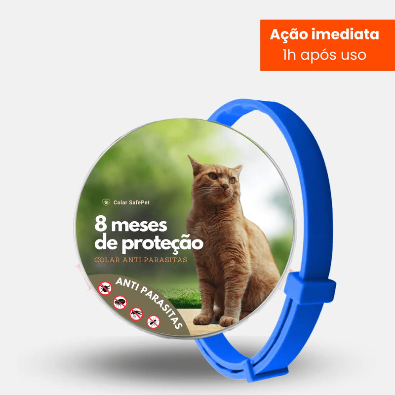 Colar Anti Pulgas e Carrapatos Tangorila