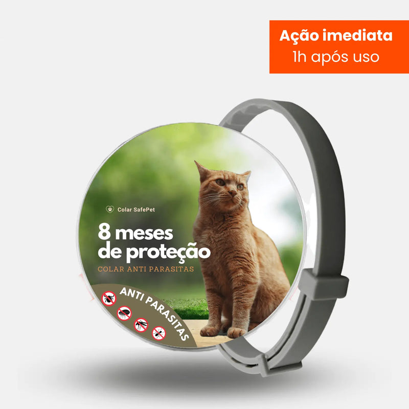 Colar Anti Pulgas e Carrapatos Tangorila