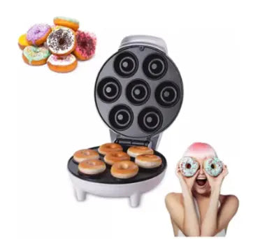 Máquina Elétrica Mini Donut Maker, 7 Buracos Tangorila