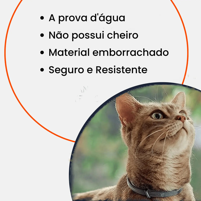 Colar Anti Pulgas e Carrapatos Tangorila