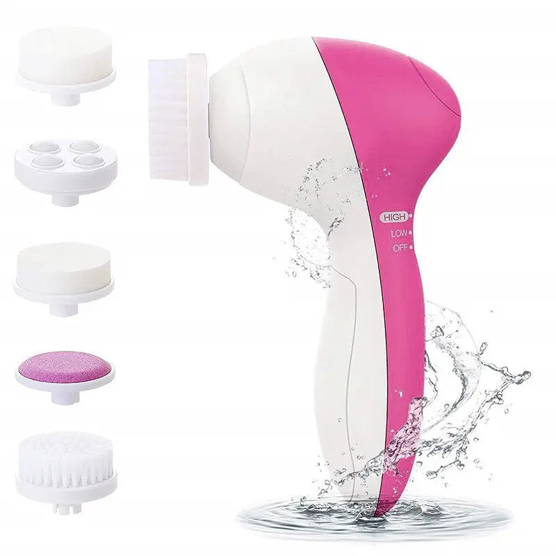 Escova de Limpeza e Esfoliação de Pele Facial 5 em 1 Tangorila