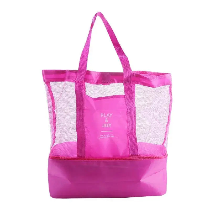 Tote Waterproof Bento Bag Swimming Bag Travel Storage Beach Bags Insulated Double Layer Picnic Ice Bag Tangorila