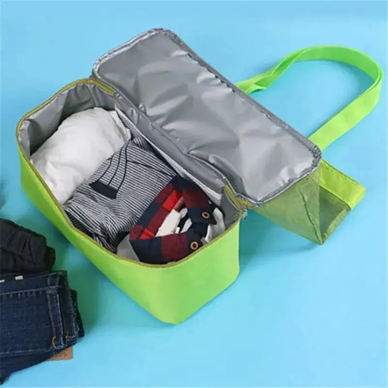 Tote Waterproof Bento Bag Swimming Bag Travel Storage Beach Bags Insulated Double Layer Picnic Ice Bag Tangorila