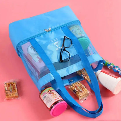 Tote Waterproof Bento Bag Swimming Bag Travel Storage Beach Bags Insulated Double Layer Picnic Ice Bag Tangorila