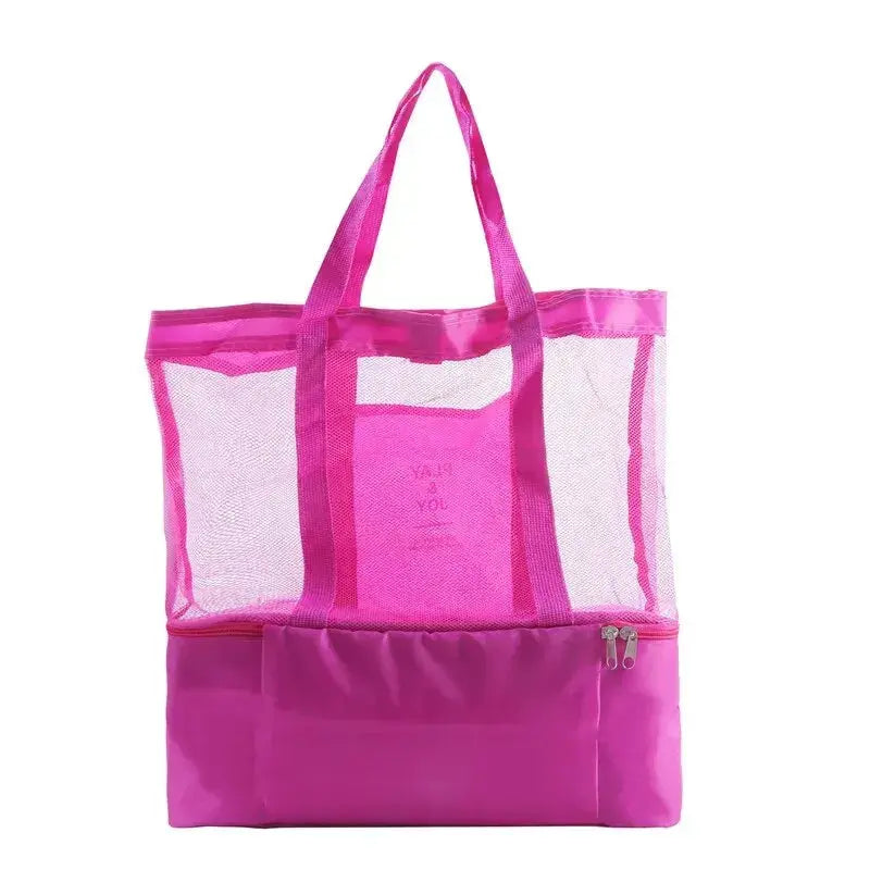 Tote Waterproof Bento Bag Swimming Bag Travel Storage Beach Bags Insulated Double Layer Picnic Ice Bag Tangorila