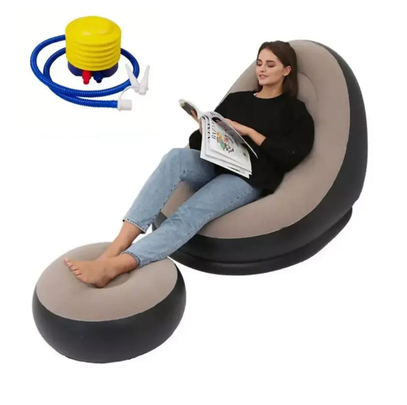 Sofa Inflável 2 em 1 - Ultra Lounge Tangorila