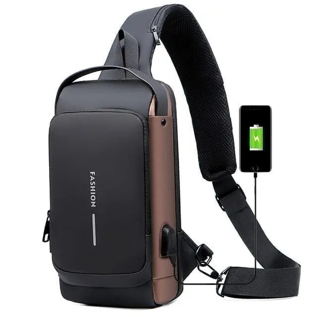 Mochila Anti-Furto com Senha USB Slim Bag Tangorila