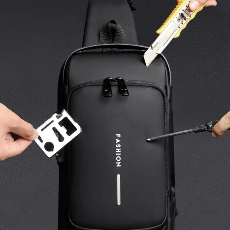 Mochila Anti-Furto com Senha USB Slim Bag Tangorila