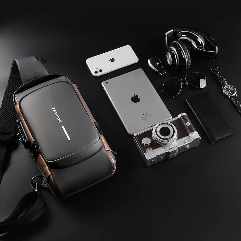 Mochila Anti-Furto com Senha USB Slim Bag Tangorila