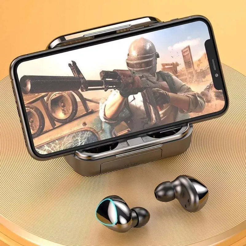 Fone de Ouvido Bluetooth com Microfone TWS PRO Tangorila