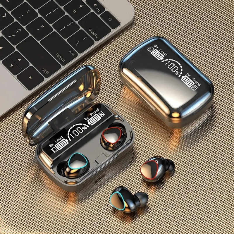 Fone de Ouvido Bluetooth com Microfone TWS PRO Tangorila