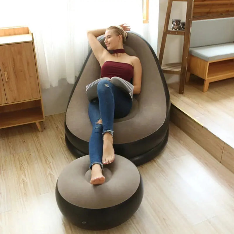 Sofa Inflável 2 em 1 - Ultra Lounge Tangorila