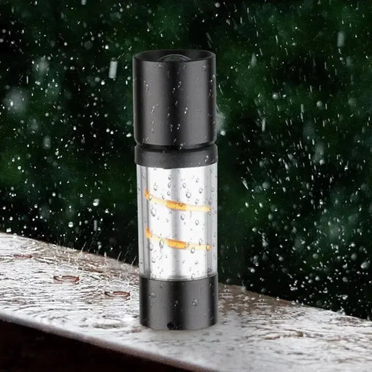 Mini Lanterna LED Recarregável Potente com Estojo – Para Camping e Caminhadas Tangorila