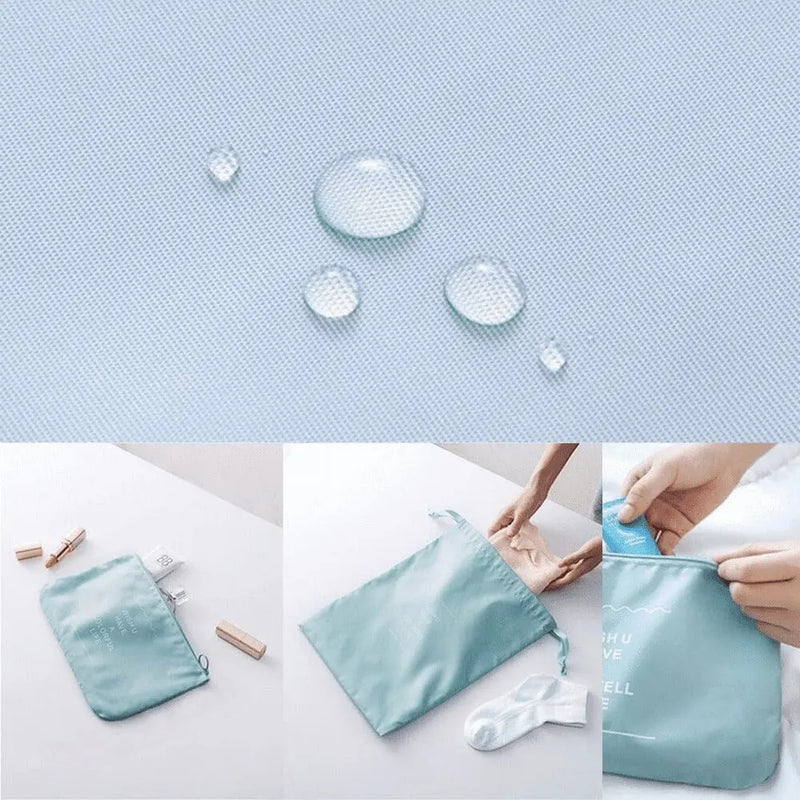 Kit 7 Bolsas Organizadoras Para Mala de Viagem STORAGE BAG - PAGUE 4 LEVE 7 - SUPER PROMOÇÃO POR TEMPO LIMITADO