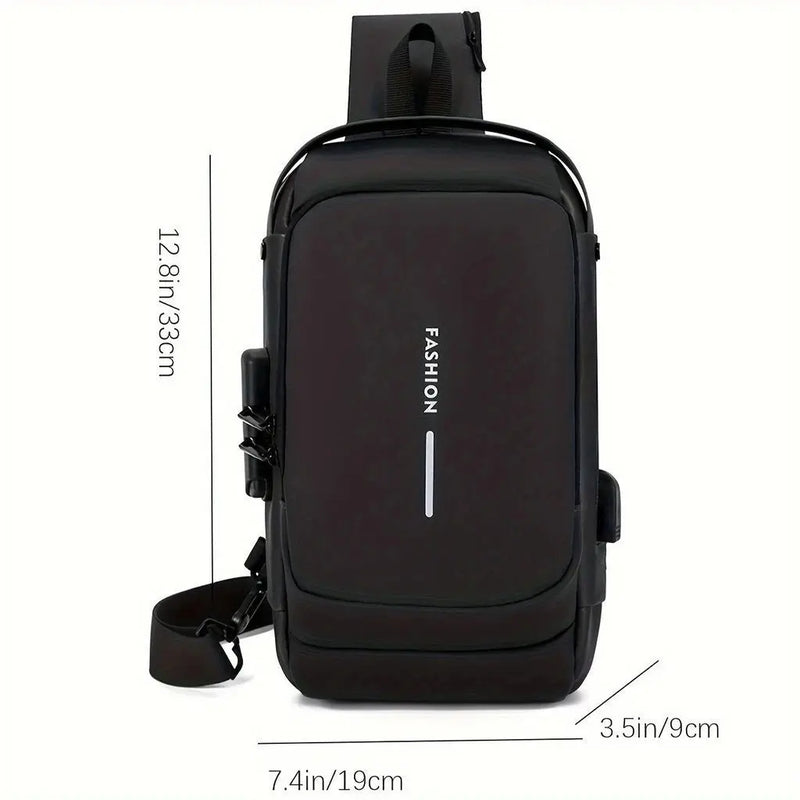 Mochila Anti-Furto com Senha USB Slim Bag Tangorila