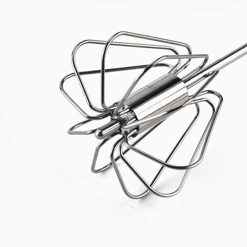 Batedor de Aço Inoxidável Semi-Automático - Utensílio de Cozinha Tangorila