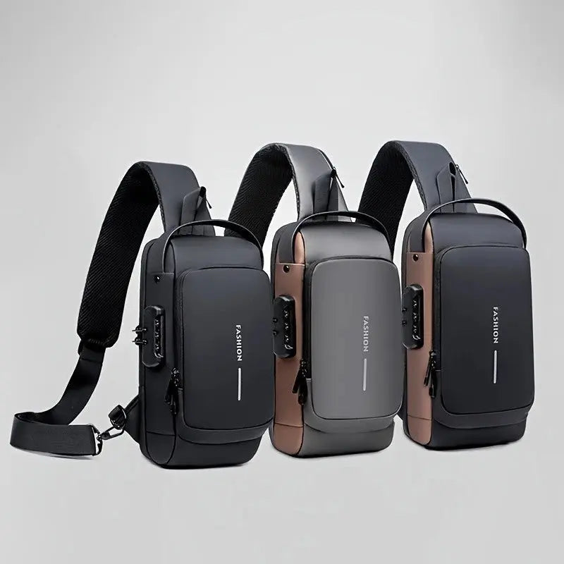 Mochila Anti-Furto com Senha USB Slim Bag Tangorila